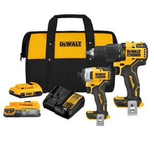 DeWaltTaladro percutor + atornillador 20V Dw$ 249.990 12%Normal: $ 284.990