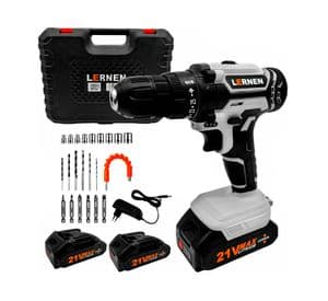 LernenKit taladro destornillador Inalámbrico 21V + 2 Baterías$ 29.990 17%Normal: $ 35.990